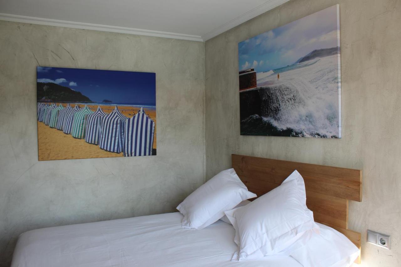Apartamentos Zarautz Playa, Con Piscina Y Garaje Dış mekan fotoğraf