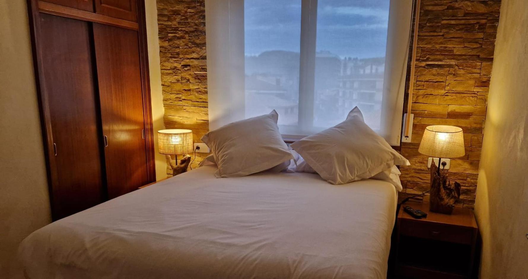 Apartamentos Zarautz Playa, Con Piscina Y Garaje Dış mekan fotoğraf